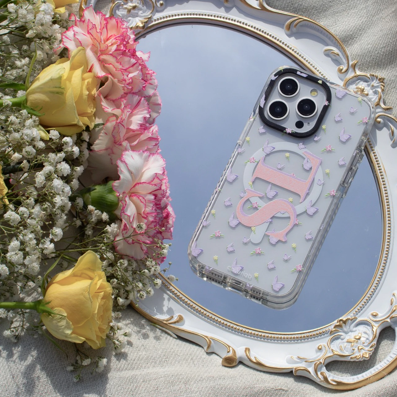 Blue Garden Personalised MagSafe IPhone Case 3 Blue Garden Personalised MagSafe IPhone Case - Image 3