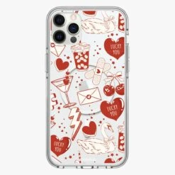 Lucky Valentine Personalised MagSafe IPhone Case