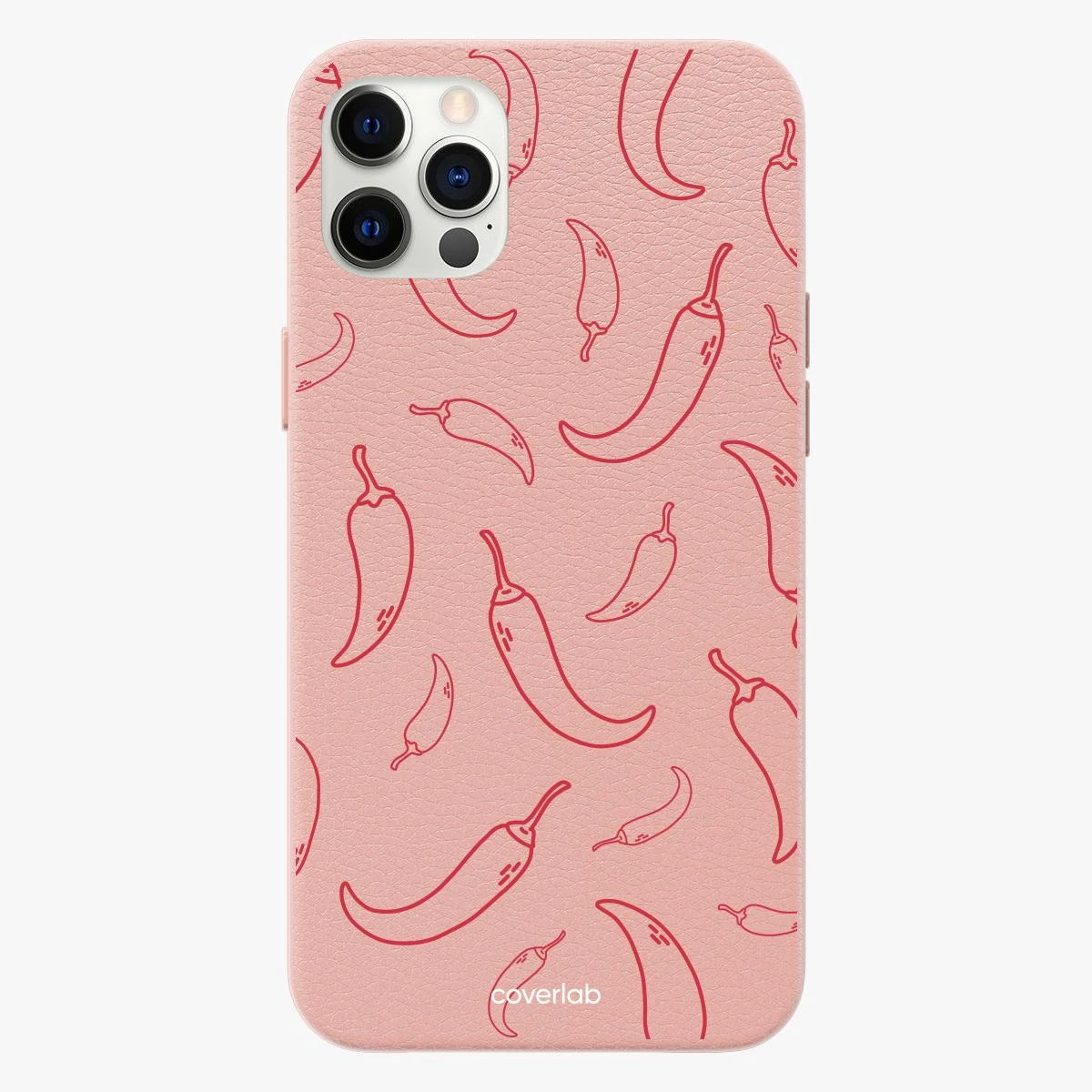 Hot Pepper Personalised Leather IPhone Case 1 Hot Pepper Personalised Leather IPhone Case