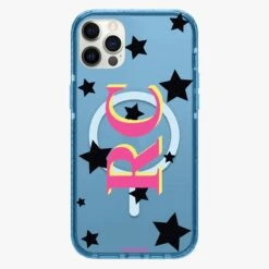 Black Stars Personalised MagSafe IPhone Case