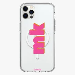 Bold Initials Personalised MagSafe IPhone Case