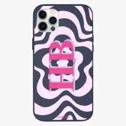 Flowers Beat Personalised Leather IPhone Case