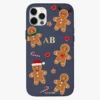 Gingerbreads Personalised Leather IPhone Case