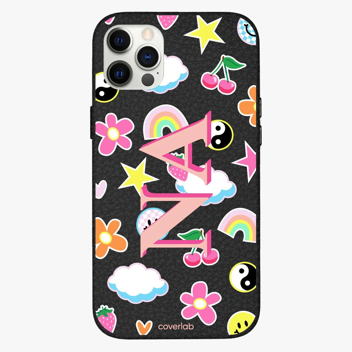 Good Vibes Personalised Leather IPhone Case 1 Good Vibes Personalised Leather IPhone Case