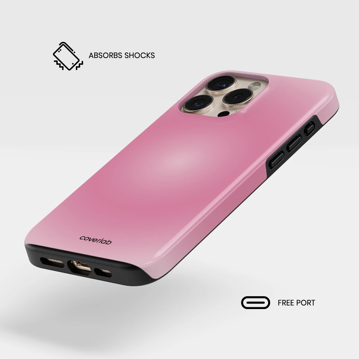 Velvet Whisper Pink Tough IPhone Case 3 Velvet Whisper Pink Tough IPhone Case - Image 3