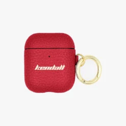 Kosmos Name Personalised Leather AirPods Case