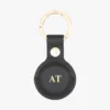 Monogram Personalised Leather AirTag Case