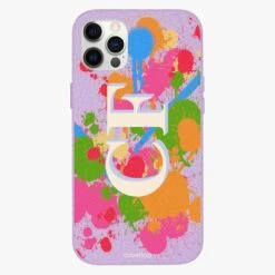 Paint Personalised Leather IPhone Case