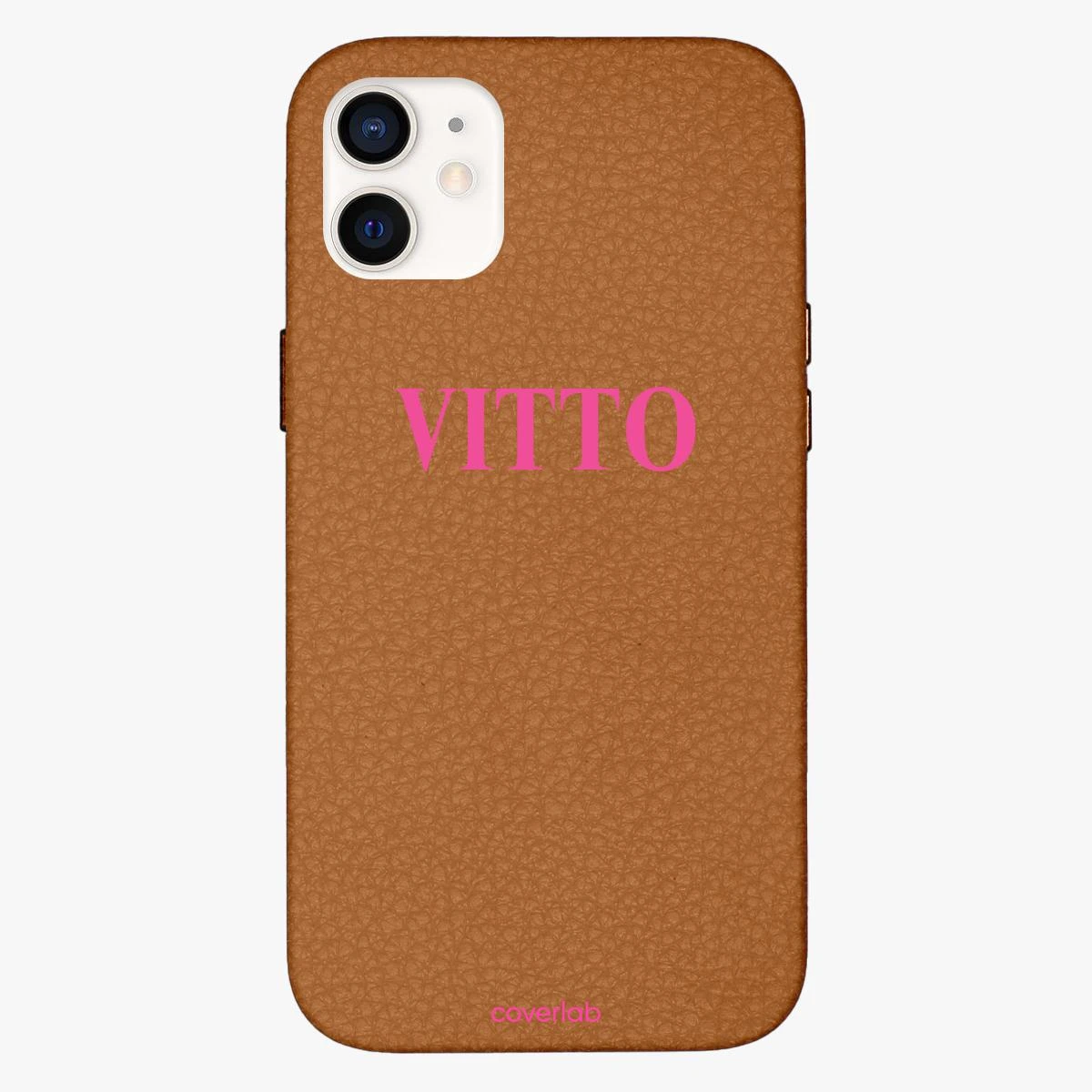 Serif Name Personalised Leather IPhone Case 1 Serif Name Personalised Leather IPhone Case
