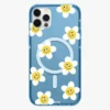 Smiley Daisy Personalised MagSafe IPhone Case