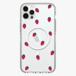 Strawberries Personalised MagSafe IPhone Case