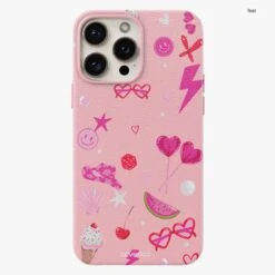 Baddie Aesthetic Girl Personalised Leather IPhone Case